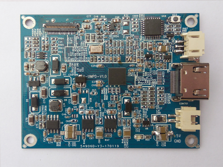 Industrial touch motherboard