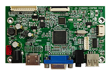 V56高清液晶显示器驱动主板宽压9V-24V通道支持HDMI+VGA+USB分辨率1920*1080PX
